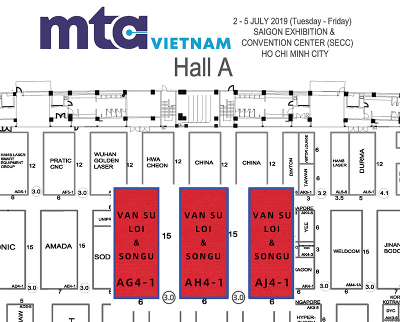 松谷智能裝備,松谷激光,松谷激光,萬事利集團(tuán),MTA VIETNAM 2019