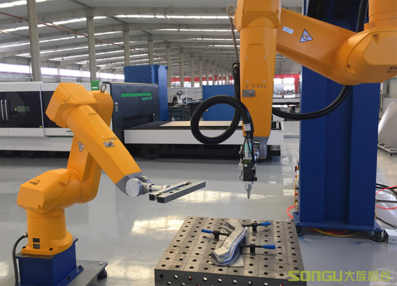 雙聯動三維立體激光切割機