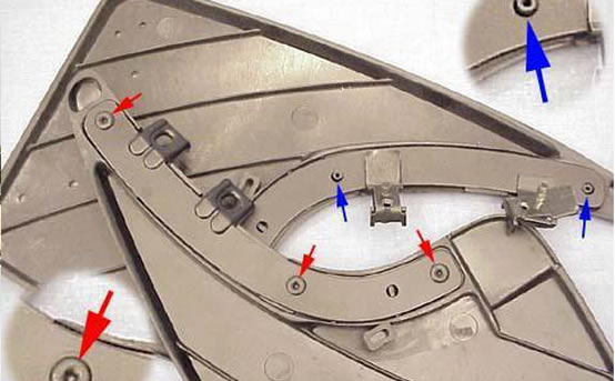汽車擋泥板激光焊接樣品