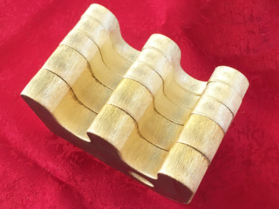 銅板大功率光纖激光切割樣品