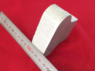 厚鋁板6000W光纖激光切割樣品